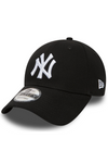 New Era New York Yankees Essential 9FORTY Verstellbare Cap Black