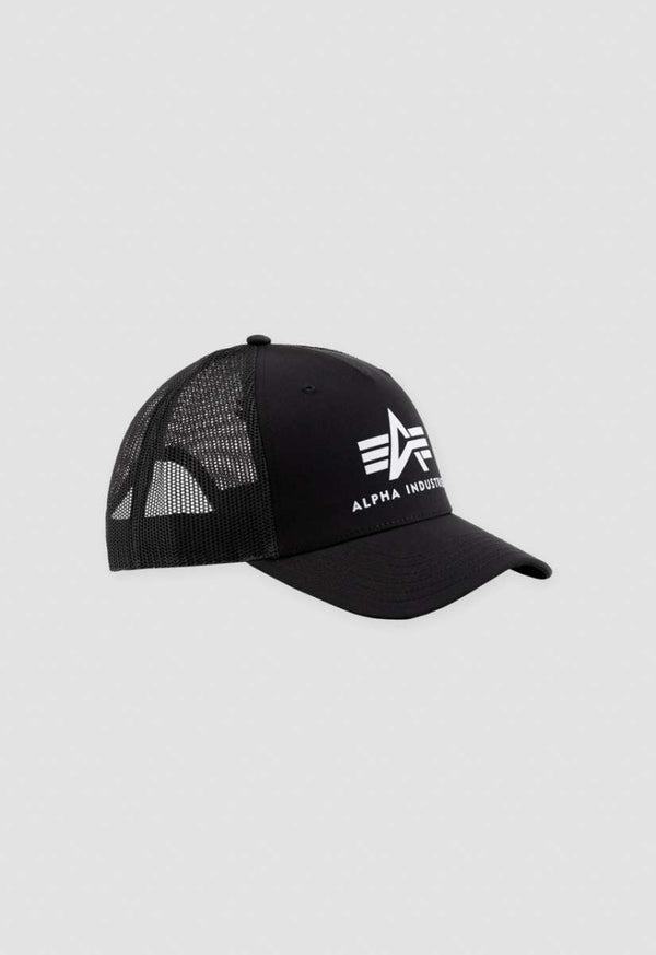 Alpha Industries Basic Trucker Cap Black