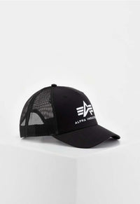 Alpha Industries Basic Trucker Cap Black