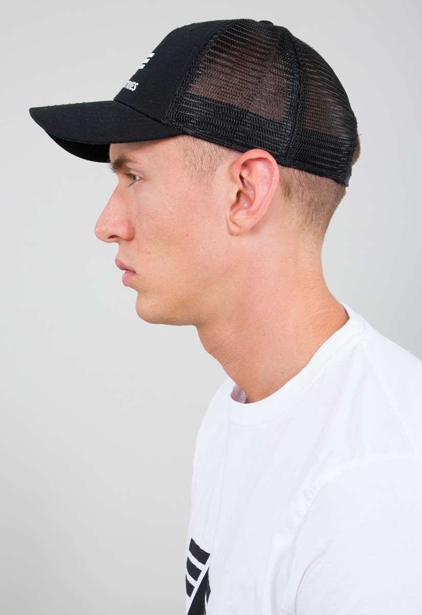 Alpha Industries Basic Trucker Cap Black