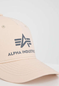 Alpha Industries Basic Trucker Cap Jet Stream White