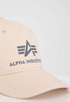 Alpha Industries Basic Trucker Cap Jet Stream White