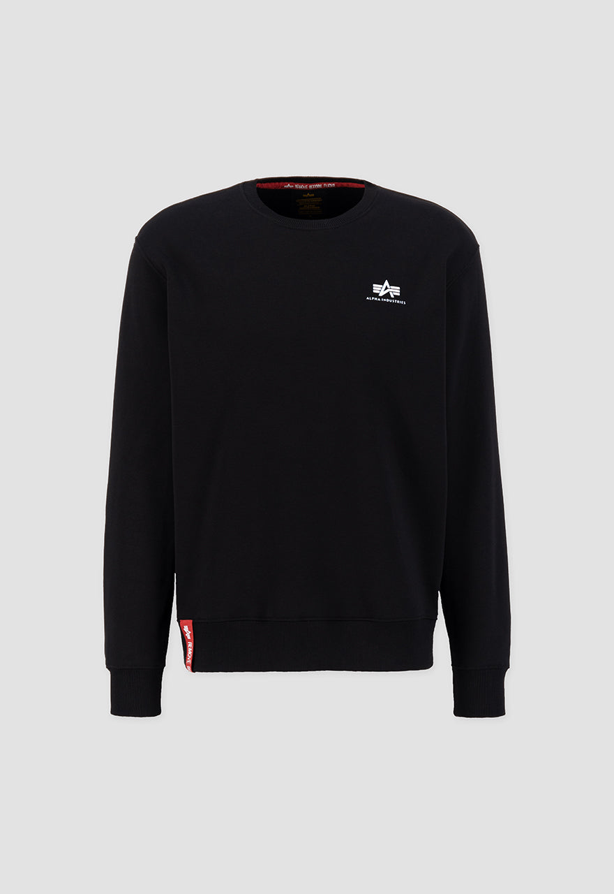 Alpha Industries Basic Sweater Small Logo Black