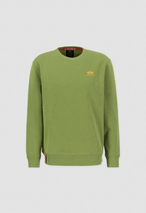 Alpha Industries Basic Sweater Small Logo Moos Green
