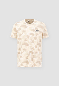 Alpha Industries Basic T-Shirt Small Logo Sand Camo