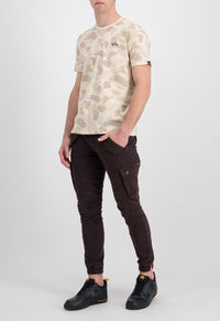 Alpha Industries Basic T-Shirt Small Logo Sand Camo