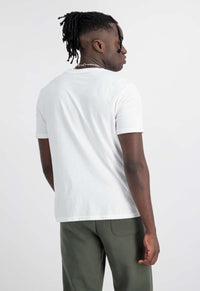 Alpha Industries Basic T-Shirt Small Logo White