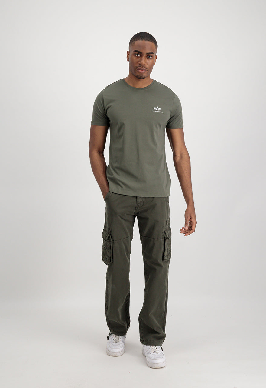 Alpha Industries Basic T-Shirt Small Logo Dark Olive