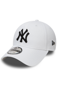 New Era New York Yankees Essential 9FORTY Verstellbare Cap White