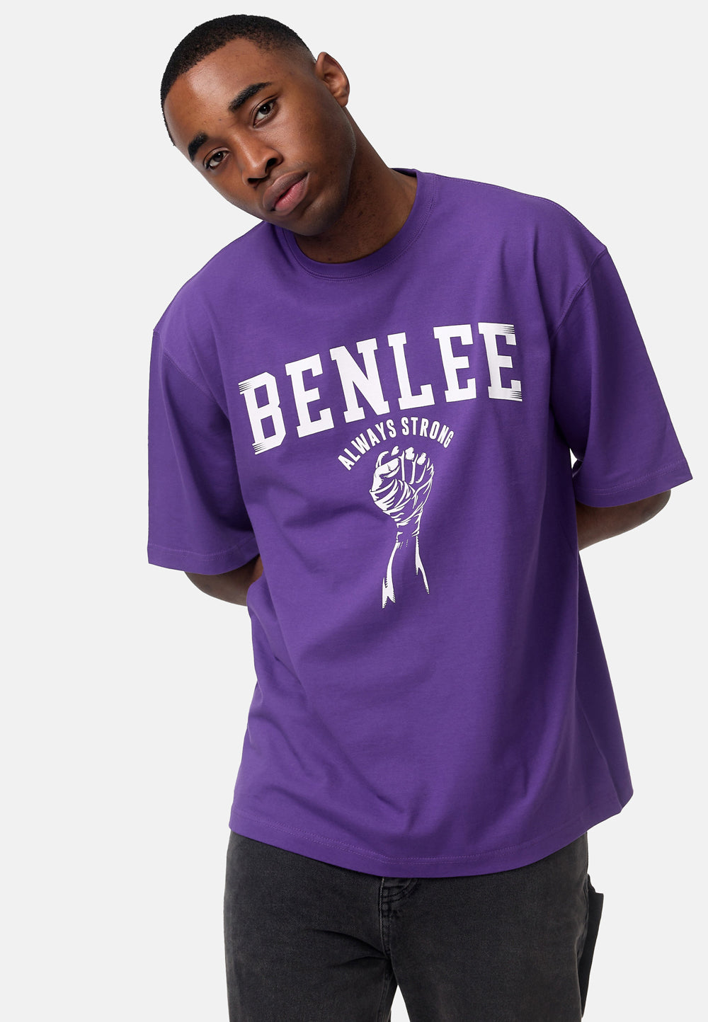 Benlee LIEDEN T-Shirt Purple