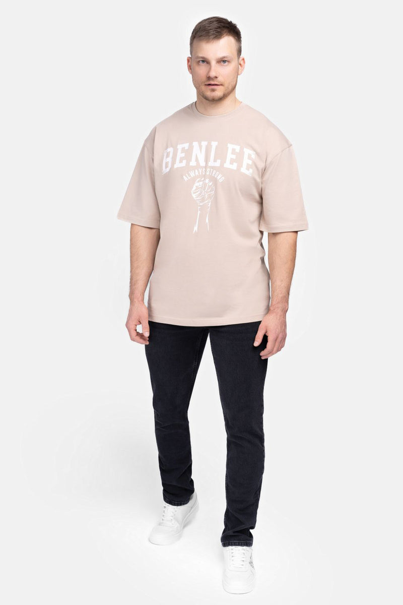 Benlee LIEDEN T-Shirt Sand White