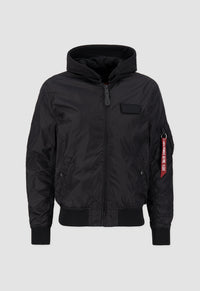 Alpha Industries MA-1 TT Hood Bomberjacke Black Black