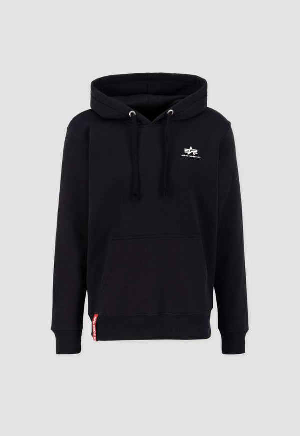 Alpha Industries Basic Hoodie Small Logo Black