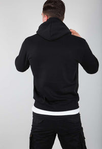 Alpha Industries Basic Hoodie Small Logo Black