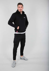 Alpha Industries Basic Hoodie Small Logo Black