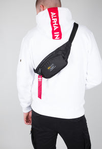 Alpha Industries Crew Waist Bag Black