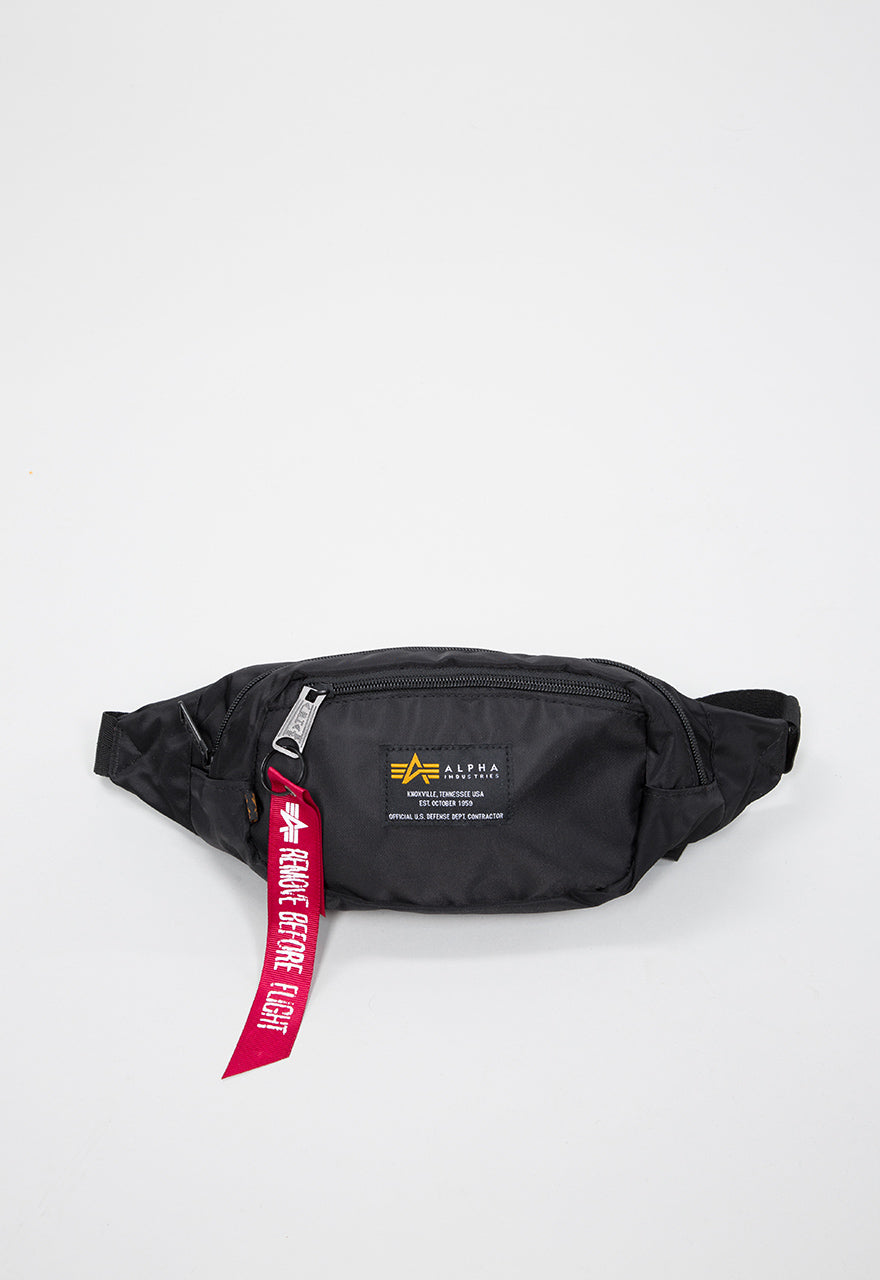 Alpha Industries Crew Waist Bag Black