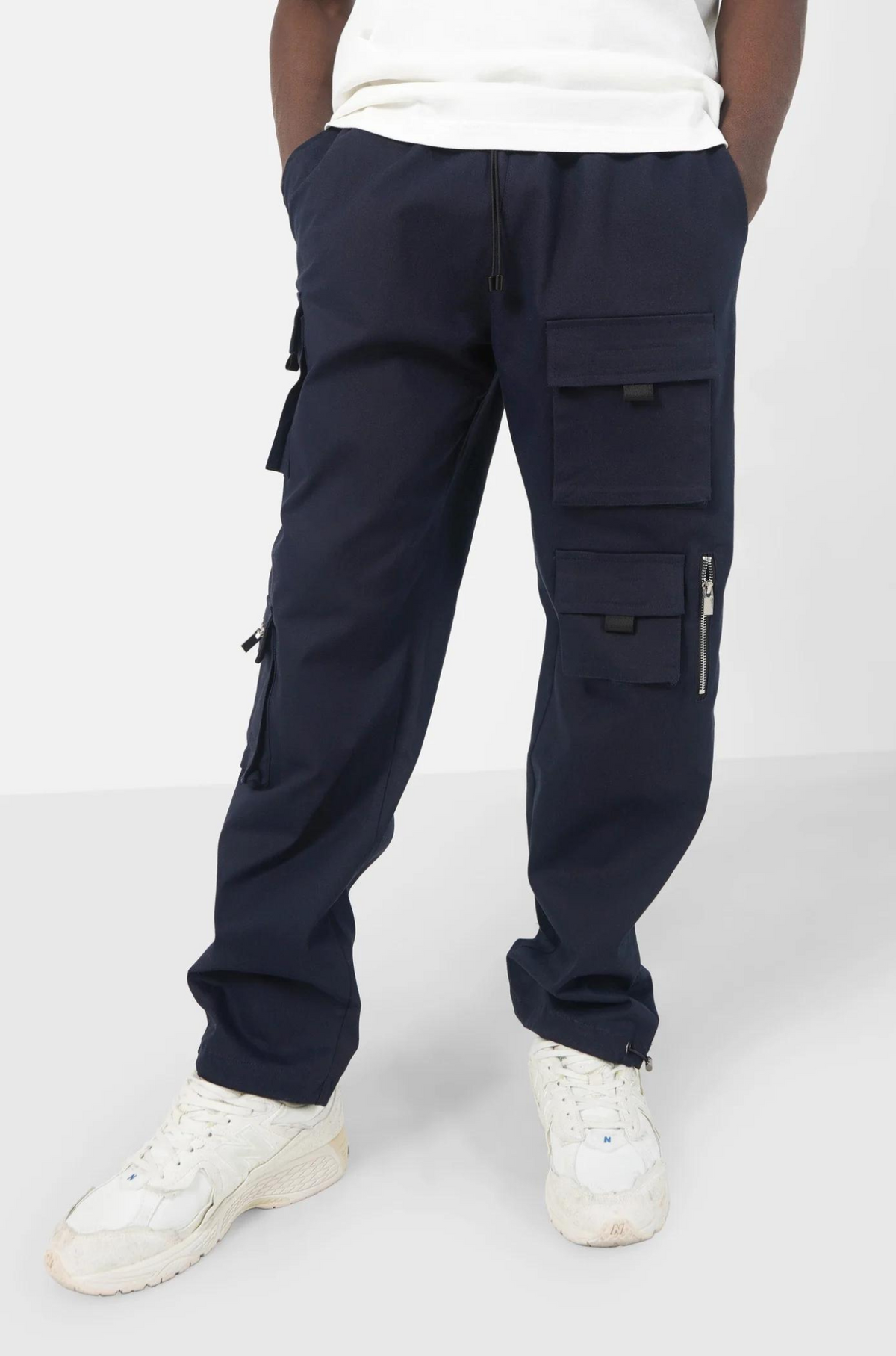 Sixth June Essential Cargo Pocket Pants Navy