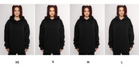 Chamakam Organic Super Oversized Heavy Hoodie Black