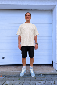 Dada Supreme Coin Crown Jeans Shorts Washed Black - Soulsideshop