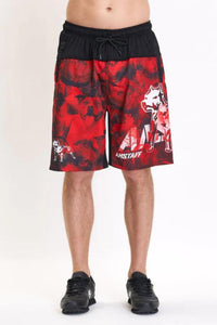 Amstaff Camon Swimshorts Black Red