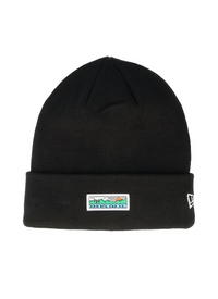 New Era Wintermütze Patch Beanie Black