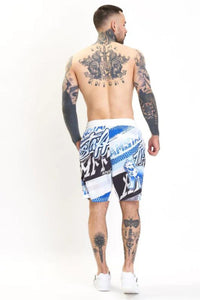 Amstaff Ontak Swimshorts Blue White