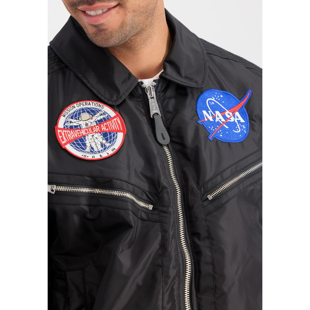 Alpha Industries x Nasa Spacewalk Bomberjacke Black