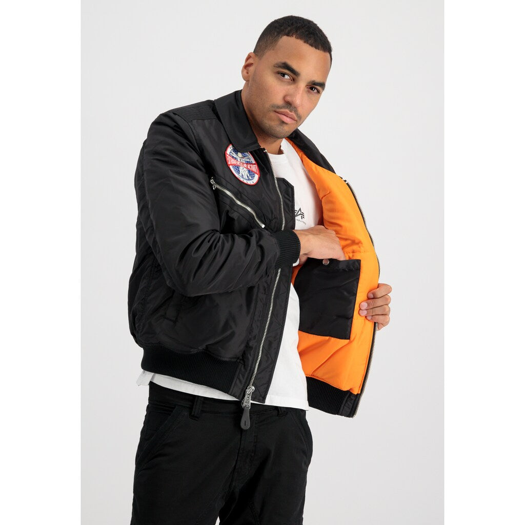 Alpha Industries x Nasa Spacewalk Bomberjacke Black