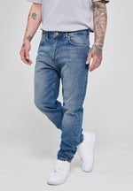 2Y  Straight Tapered Denim Jeans Blue
