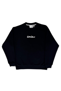 Carlo Colucci Basic Sweater Black - Soulsideshop