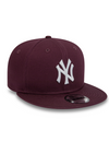 New Era New York MLB 9Fifty Cap Wine Red