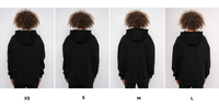 Chamakam Organic Super Oversized Heavy Hoodie Black