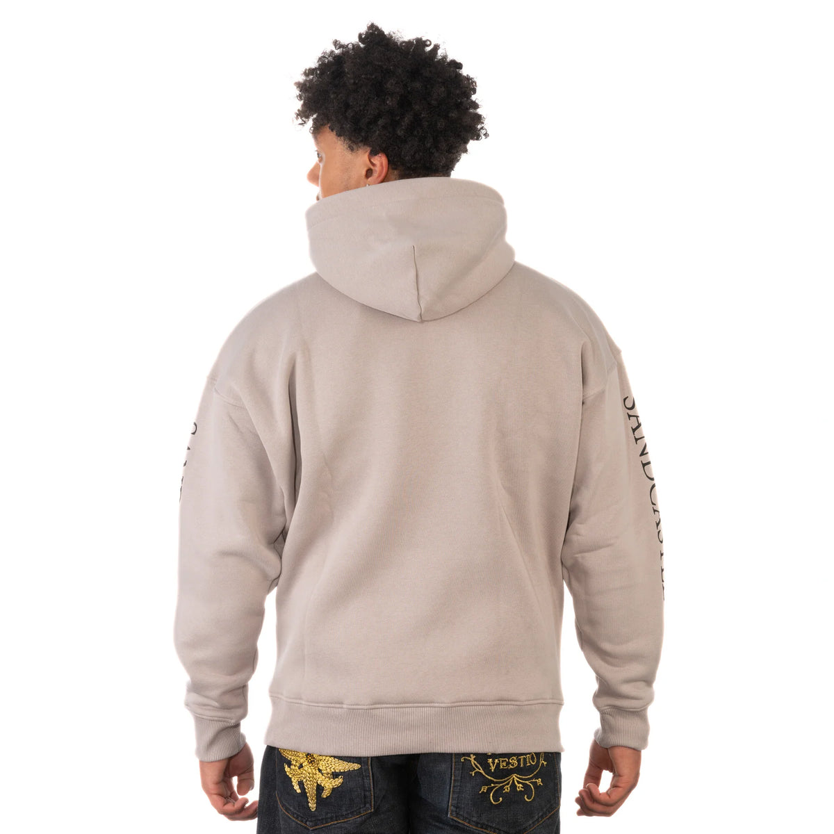 Hoodstar Oversize Gothik 2 Hoodie Beige