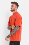 Sixth June Basic Contrasted T-Shirt Orange