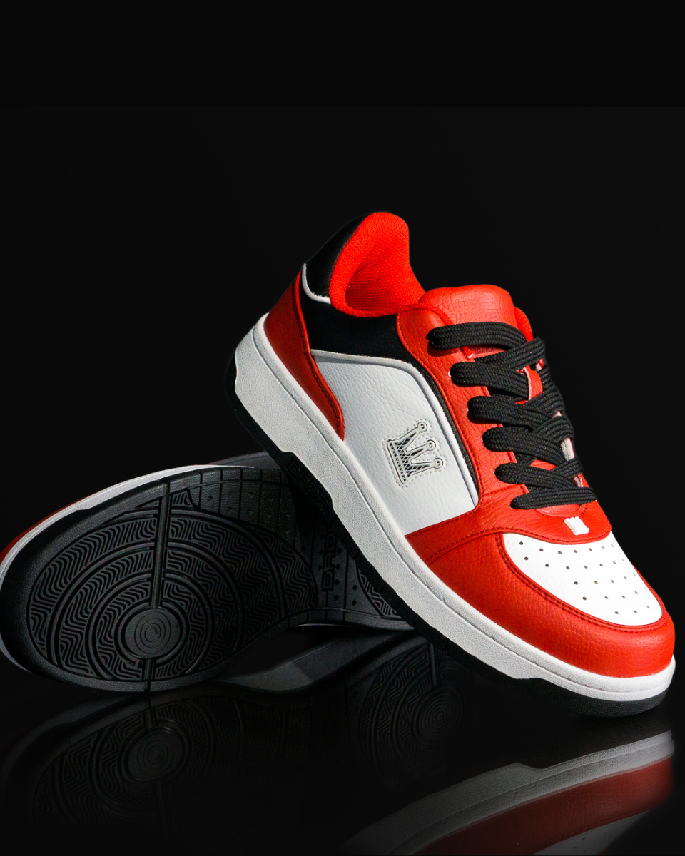 Dada Supreme Court Combat Sneaker Low Black/Red