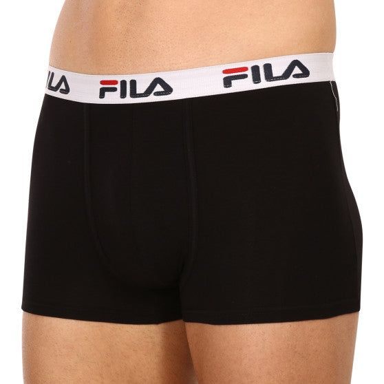 Fila Man Boxershorts Elastic mit Fila Logo 3 Pack Black