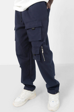 Sixth June Essential Cargo Pocket Pants Navy