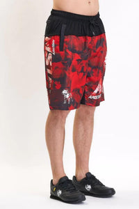 Amstaff Camon Swimshorts Black Red