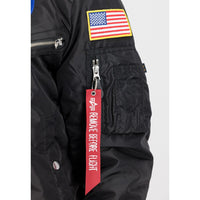 Alpha Industries x Nasa Spacewalk Bomberjacke Black