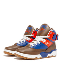 Ewing Sneaker High Top 33 HI Brown Royal Red White