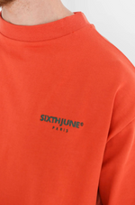 Sixth June Basic Contrasted T-Shirt Orange