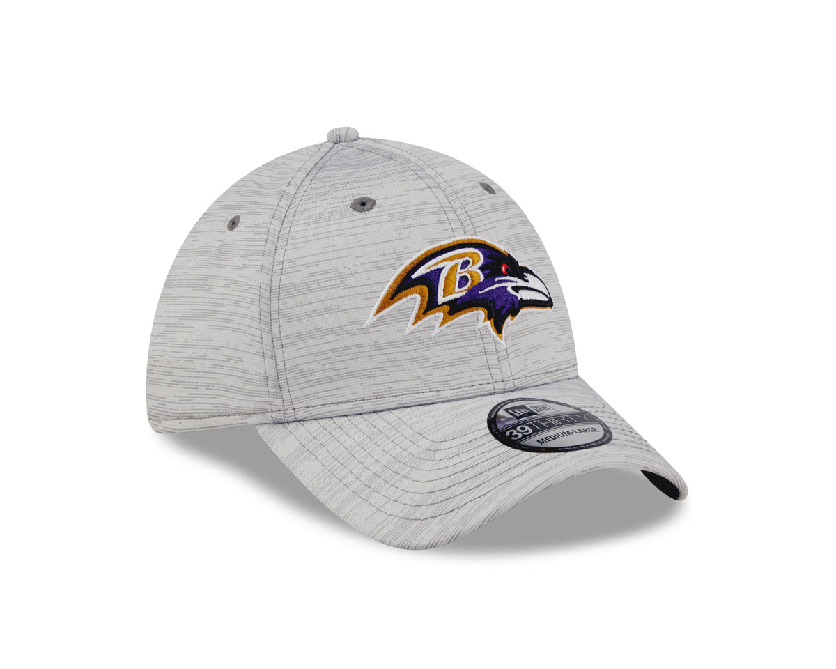 New Era BALTIMORE RAVENS NFL 39THIRTY Stretch Fit Cap Grey