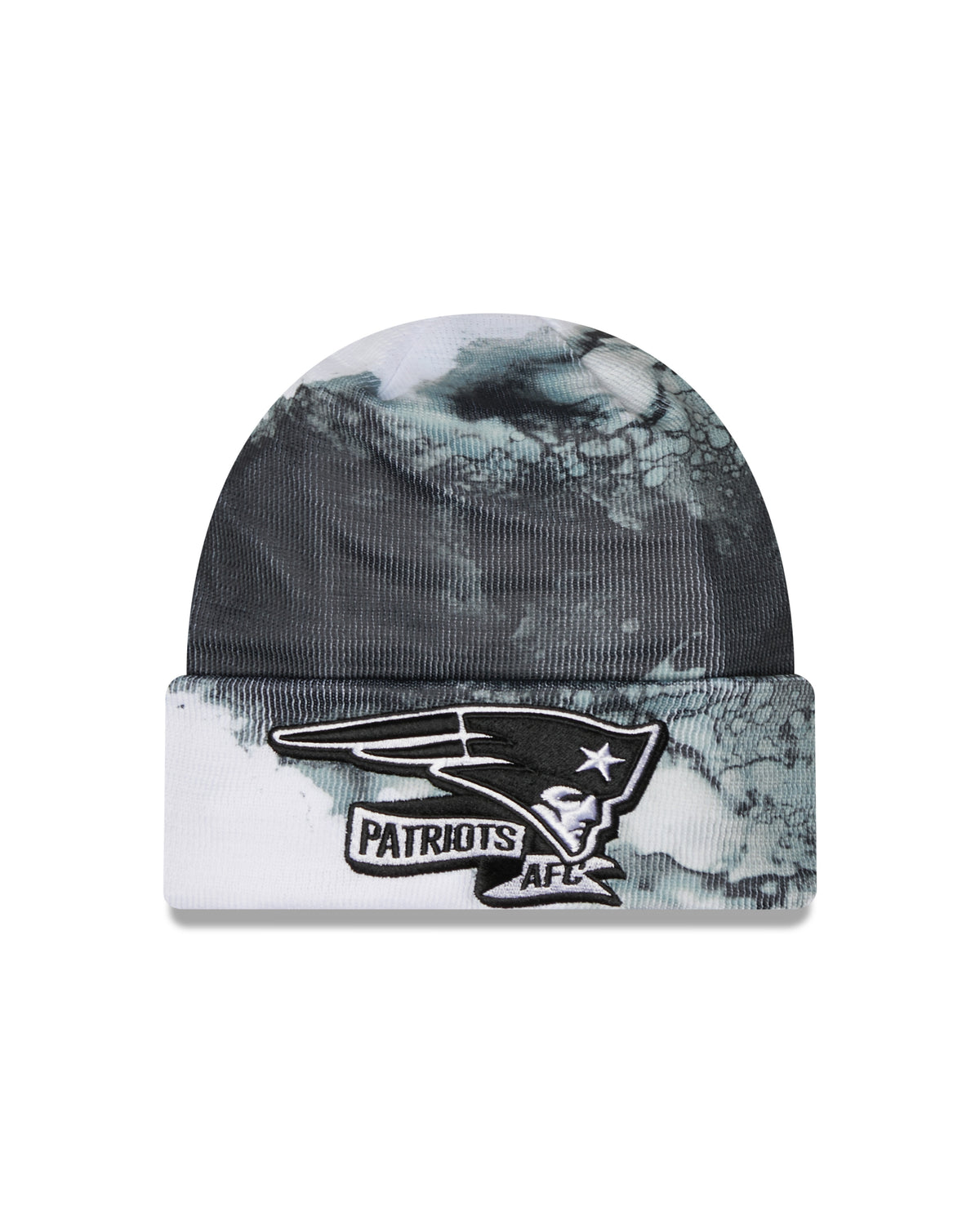 New Era NFL Patrionts AFC Knit Beanie Black Batik