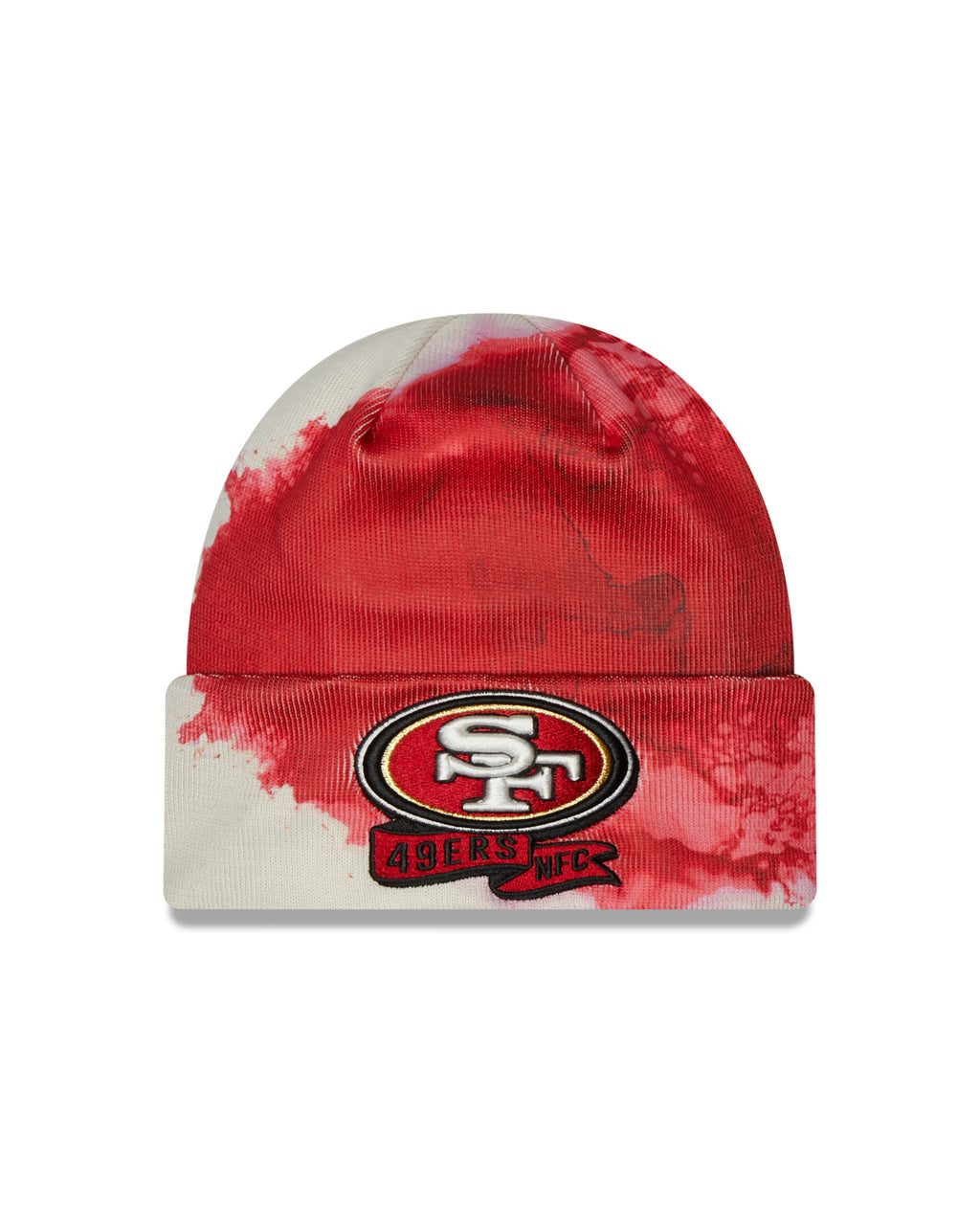 New Era NFL San Francisco 49ers Beanie Red/White