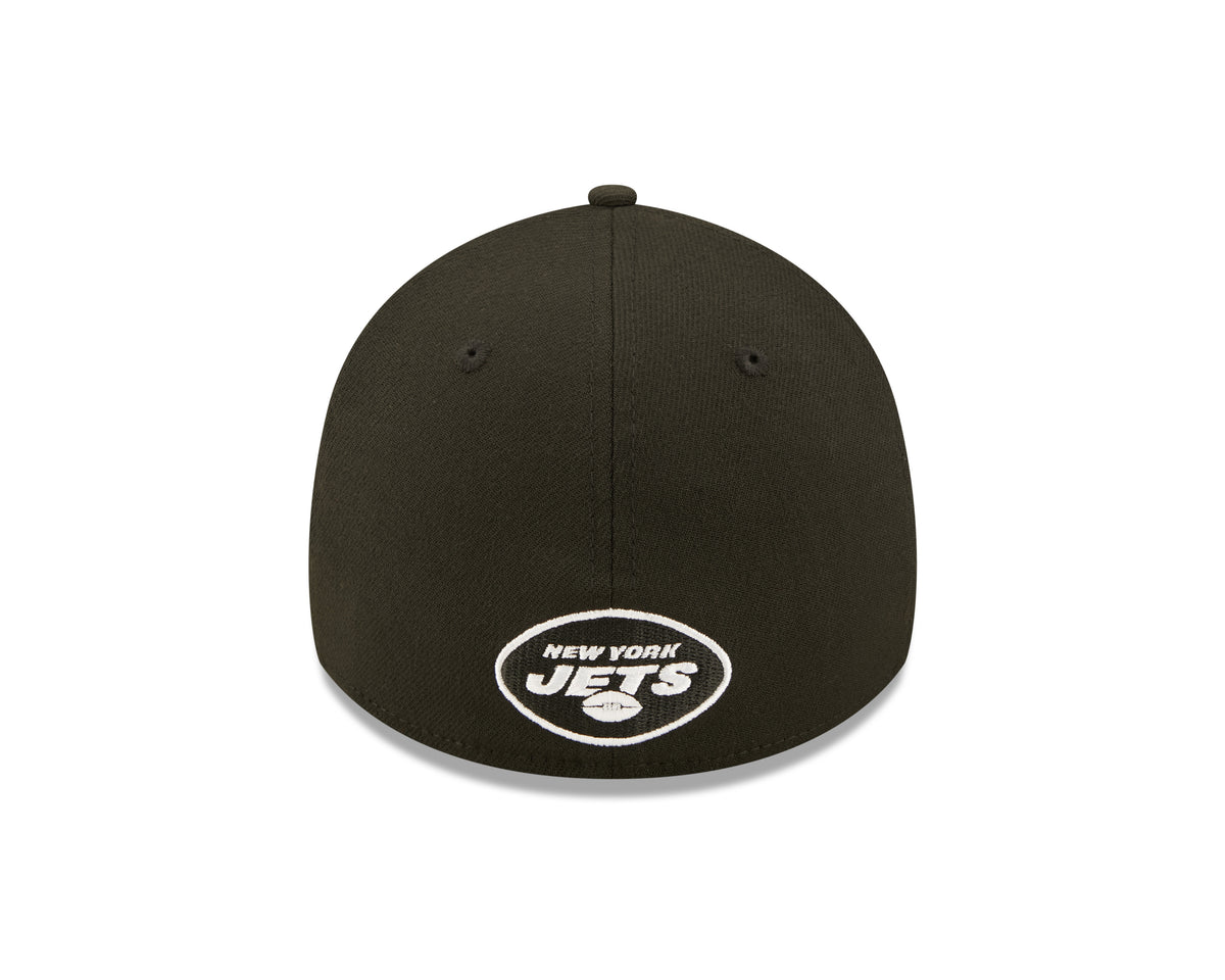 New Era New York Jets NFL 39THIRTY Stretch Fit Cap Black