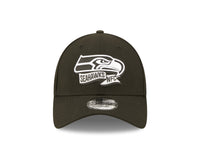 New Era Seattle Seahawks NFL 39THIRTY Stretch Fit Cap Black