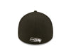 New Era Seattle Seahawks NFL 39THIRTY Stretch Fit Cap Black