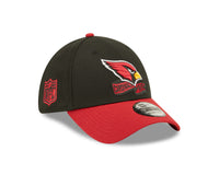 New Era Arizona Cardinals 39THIRTY Stretch Fit Cap Black Red