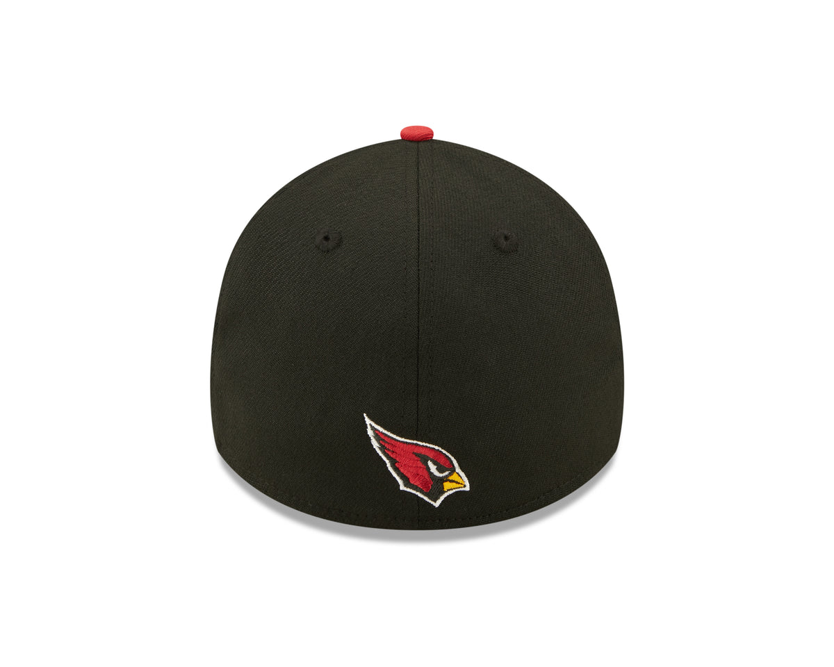 New Era Arizona Cardinals 39THIRTY Stretch Fit Cap Black Red